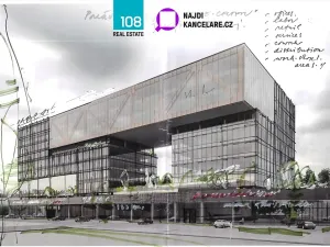 Pronájem kanceláře, Brno, Škrobárenská, 1135 m2