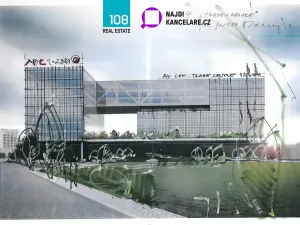 Pronájem kanceláře, Brno, Škrobárenská, 1135 m2