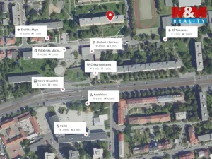 Prodej bytu 2+1, Praha - Hloubětín, Mochovská, 52 m2