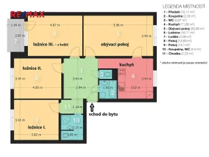Prodej bytu 4+1, Praha - Háje, Květnového vítězství, 96 m2