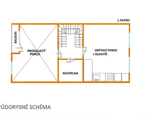 Pronájem pokoje, Brno, Marie Hübnerové, 23 m2