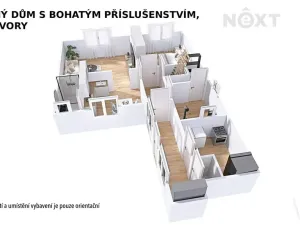 Prodej rodinného domu, Náměšť na Hané, Nové Dvory, 70 m2
