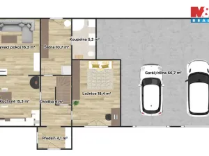 Prodej rodinného domu, Kostomlátky, 5. května, 128 m2