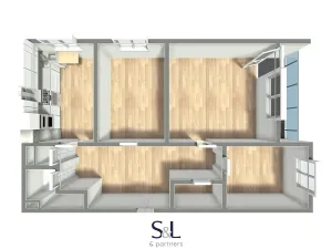 Pronájem bytu 3+1, Česká Lípa, Bratří Čapků, 72 m2