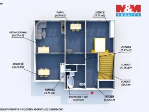 Prodej rodinného domu, Tachov, Sokolovská, 134 m2