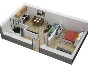 Prodej bytu 2+kk, Praha - Vršovice, Košická, 41 m2