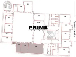 Pronájem kanceláře, Praha - Nové Město, Opletalova, 91 m2