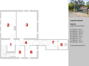 Prodej rodinného domu, Praha - Zbraslav, Nebeského, 208 m2