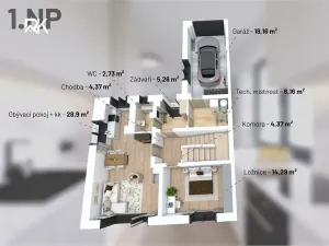 Prodej rodinného domu, Veltruby, K zastávce, 152 m2