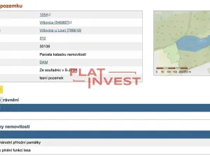 Prodej lesa, Vršovice, 162726 m2