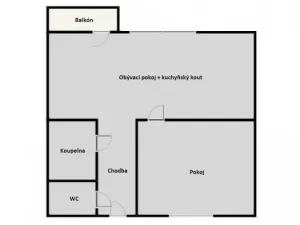 Prodej bytu 2+kk, Lipno nad Vltavou, 45 m2