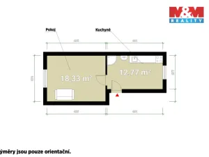 Pronájem kanceláře, Plzeň, Koterovská, 31 m2