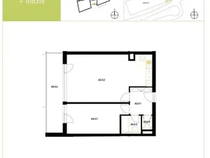 Pronájem bytu 2+kk, Praha - Záběhlice, Na Slatince, 71 m2