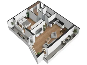 Prodej bytu 2+kk, České Budějovice, Staroměstská, 76 m2
