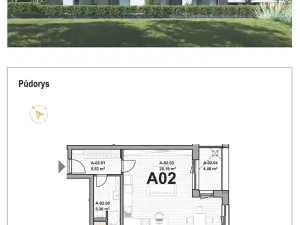 Prodej bytu 1+kk, Olomouc, Leopolda Pospíšila, 39 m2