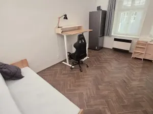 Pronájem bytu 1+kk, Praha - Holešovice, Františka Křížka, 26 m2