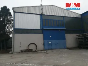Pronájem skladu, Kladno - Dubí, Dubská, 960 m2