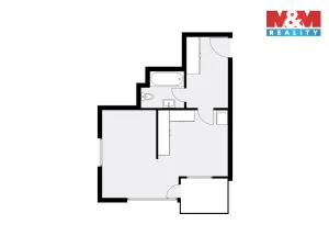 Prodej bytu 1+kk, Hradec Králové, Rybova, 41 m2