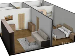 Pronájem bytu 2+1, Písek, Budějovická, 53 m2