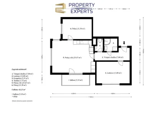 Pronájem bytu 3+kk, Brno, 66 m2