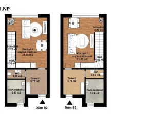 Prodej rodinného domu, České Budějovice, 75 m2