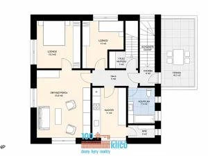 Pronájem bytu 3+1, Hradištko, Četnická, 80 m2