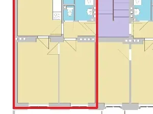 Pronájem bytu 2+1, Ústí nad Labem, Drážďanská, 60 m2