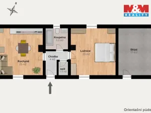 Prodej rodinného domu, Cheznovice, 57 m2