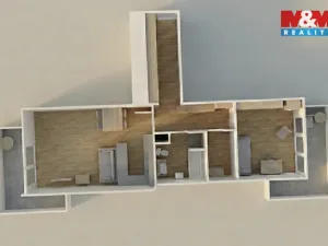 Prodej bytu 2+kk, Praha, Lošáková, 67 m2