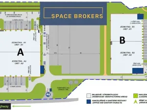 Pronájem skladu, Příšovice, 4600 m2