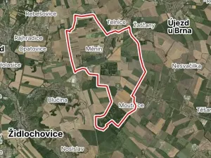 Prodej pole, Měnín, 73961 m2