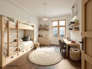 Pronájem bytu 3+kk, Praha - Vršovice, Černomořská, 70 m2