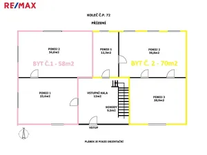 Prodej vícegeneračního domu, Koleč, 404 m2