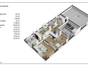 Prodej rodinného domu, Prosečné, 218 m2