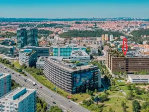Pronájem kanceláře, Praha - Michle, Za Brumlovkou, 599 m2
