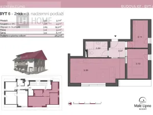 Prodej bytu 3+kk, Černá v Pošumaví, 46 m2
