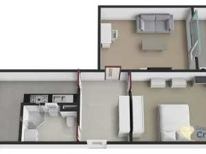 Pronájem bytu 2+1, Cheb, Lesní, 57 m2