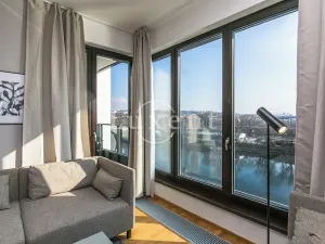 Pronájem bytu 2+kk, Praha - Holešovice, Sanderova, 58 m2