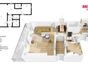 Prodej rodinného domu, Praha - Horní Počernice, Jasenná, 292 m2