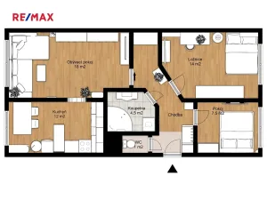 Prodej bytu 3+1, Neratovice, Dr. E. Beneše, 68 m2