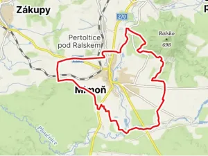 Dražba pozemku, Mimoň, 11189 m2