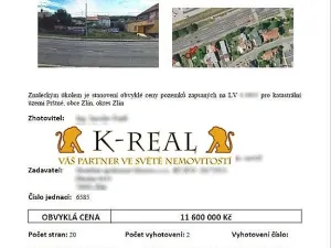 Prodej komerčního pozemku, Zlín, 579 m2