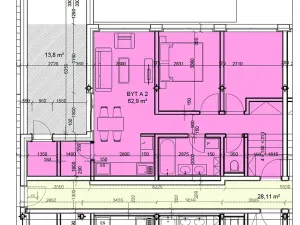 Prodej bytu 3+kk, Ostrava, Rekreační, 58 m2