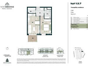 Prodej bytu 2+kk, Praha - Miškovice, Polabská, 44 m2
