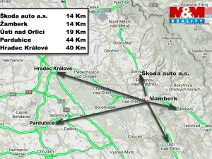 Pronájem bytu 2+1, Vamberk, Jůnova, 57 m2