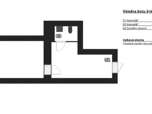Pronájem kanceláře, Brno - Staré Brno, Zahradnická, 32 m2