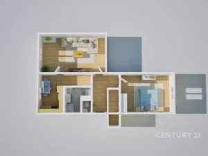 Pronájem bytu 2+1, Ústí nad Labem, U Pivovarské zahrady, 65 m2