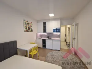 Pronájem bytu 1+kk, Praha - Jinonice, Walterovo náměstí, 25 m2