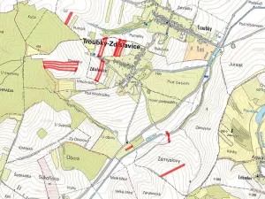 Prodej pole, Troubky-Zdislavice, 27683 m2