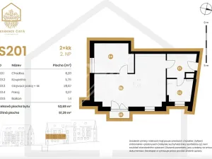 Prodej apartmánu, Černý Důl, 52 m2